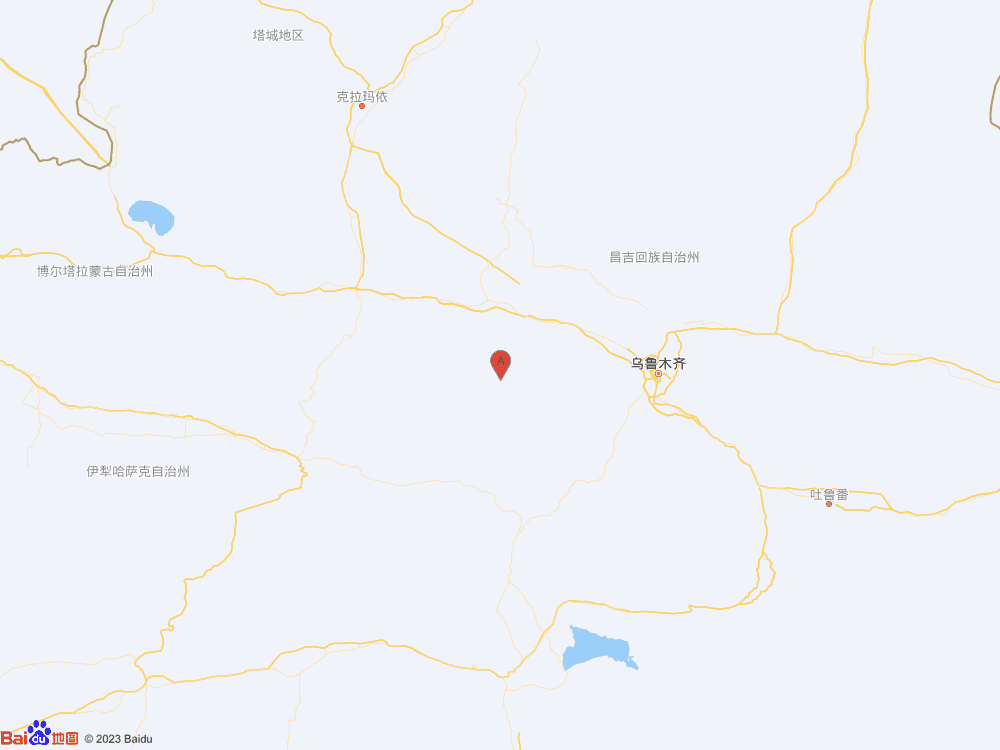 新疆昌吉州玛纳斯县（北纬43.83度，东经86.17度）发生3.1级地震
